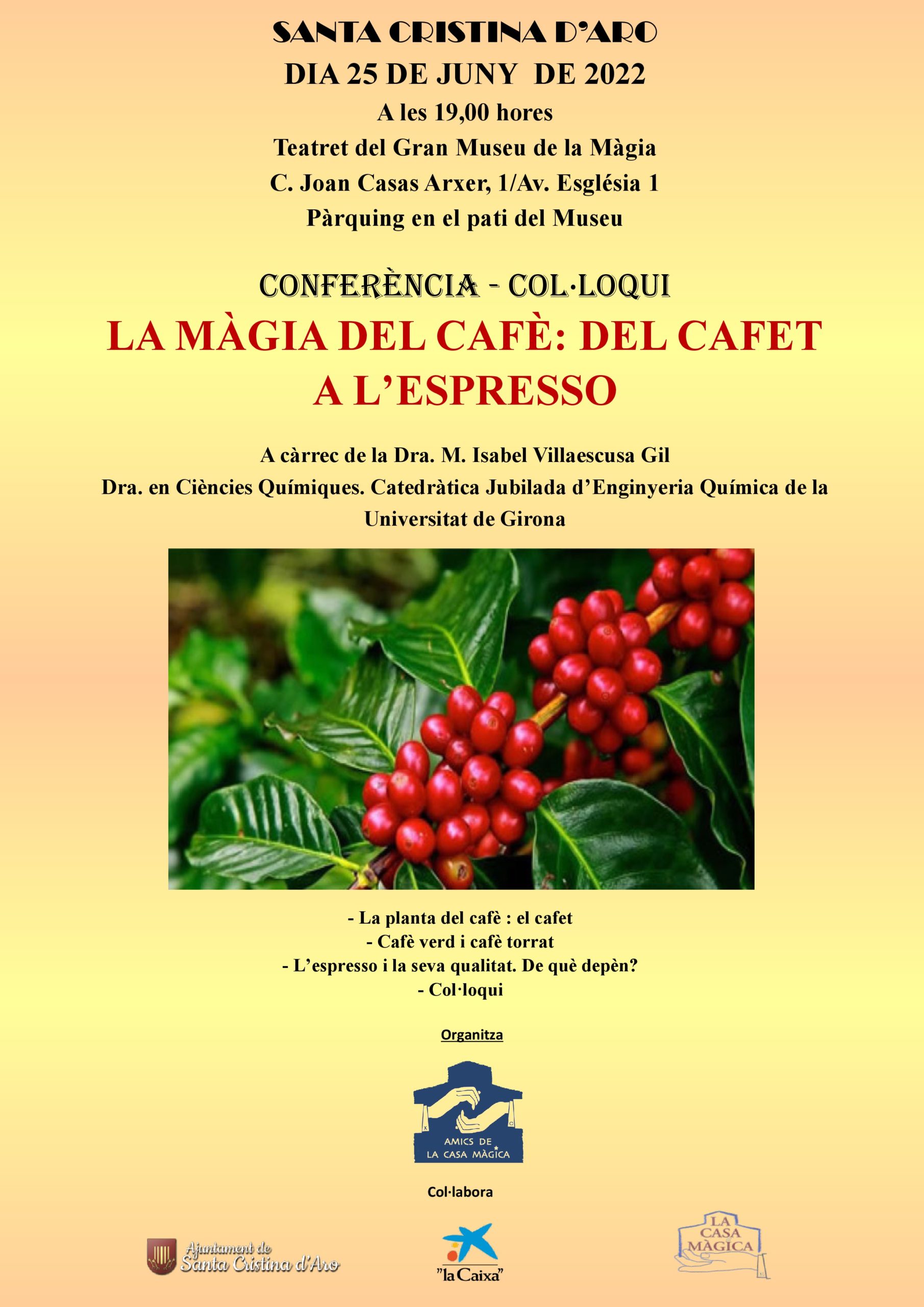 La Màgia del Cafè : del Cafet a l’Espresso
