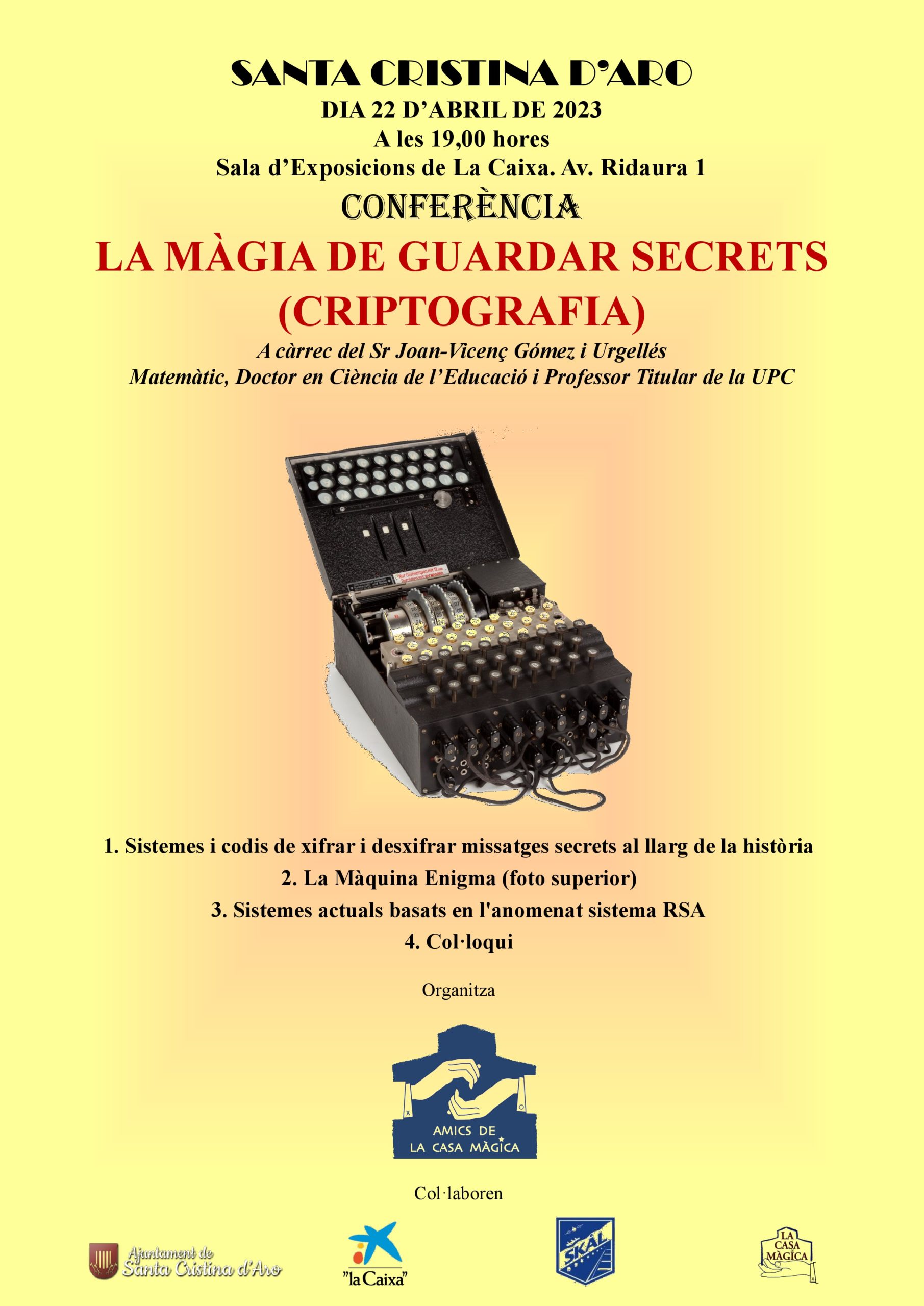 La Màgia de guardar secrets (Criptografia)